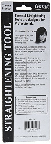 Peigne thermique Annie, démêlage en douceur pour les nœuds tenaces.