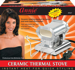 Annie poele thermique ceramique vue arriere, confinement des outils pour l'organisation.