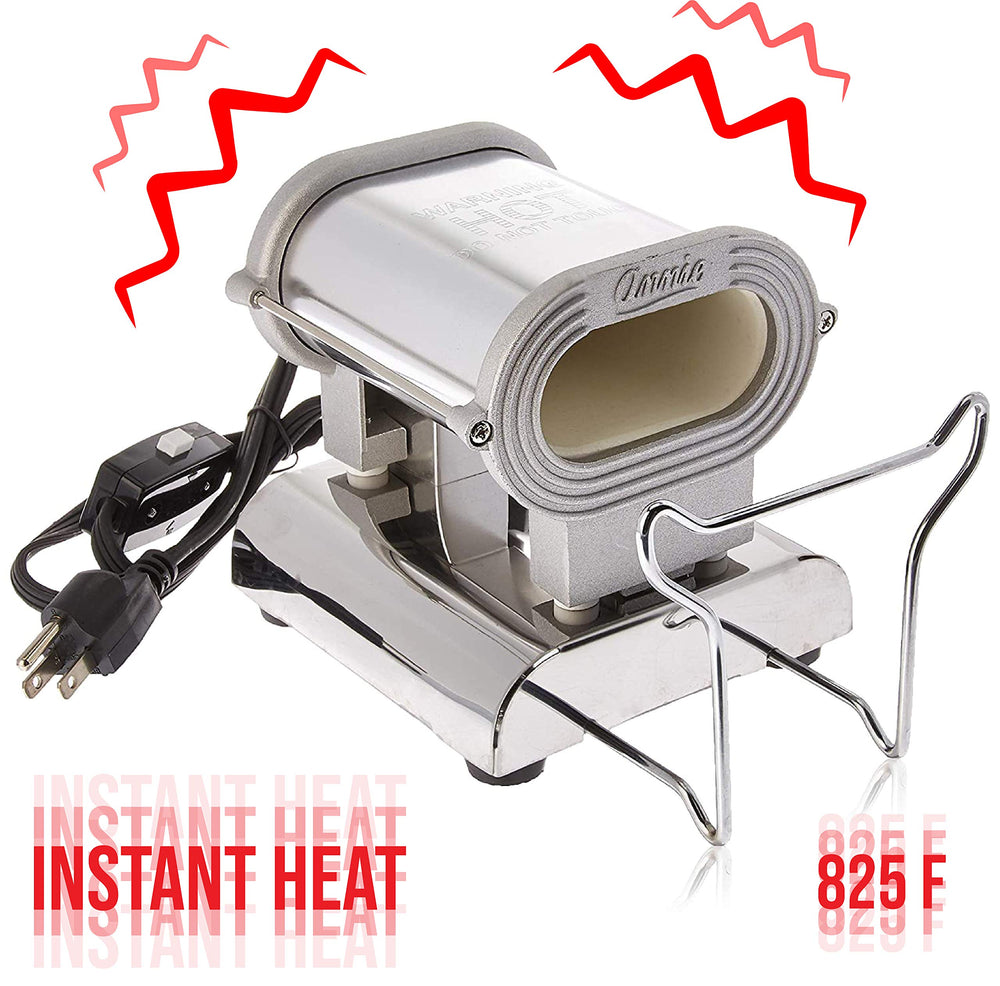 Annie poele thermique ceramique etageres reglables et bords etendus pour soutenir les outils.