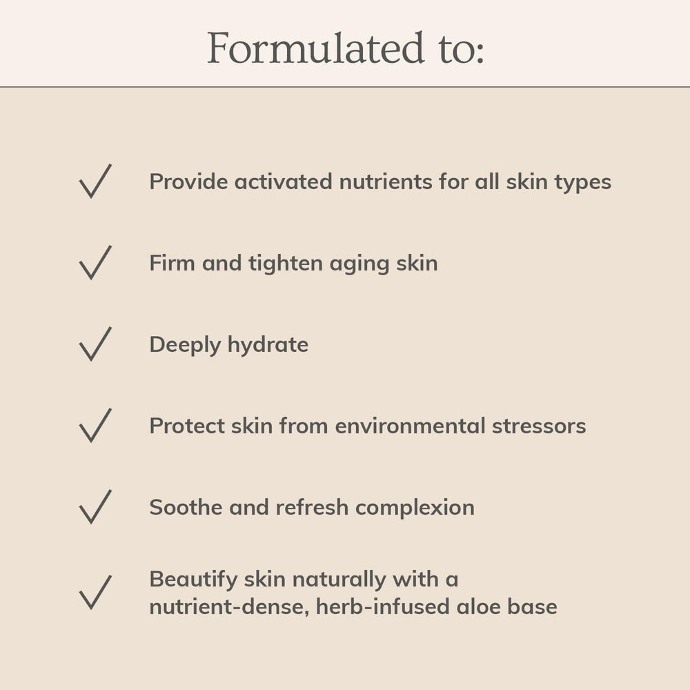 Sérum Annmarie à l'aloé vera, hydratation douce pour la peau.