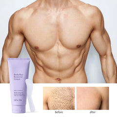 Annsky crème dépilatoire utilisée sur les bras pour une peau douce.