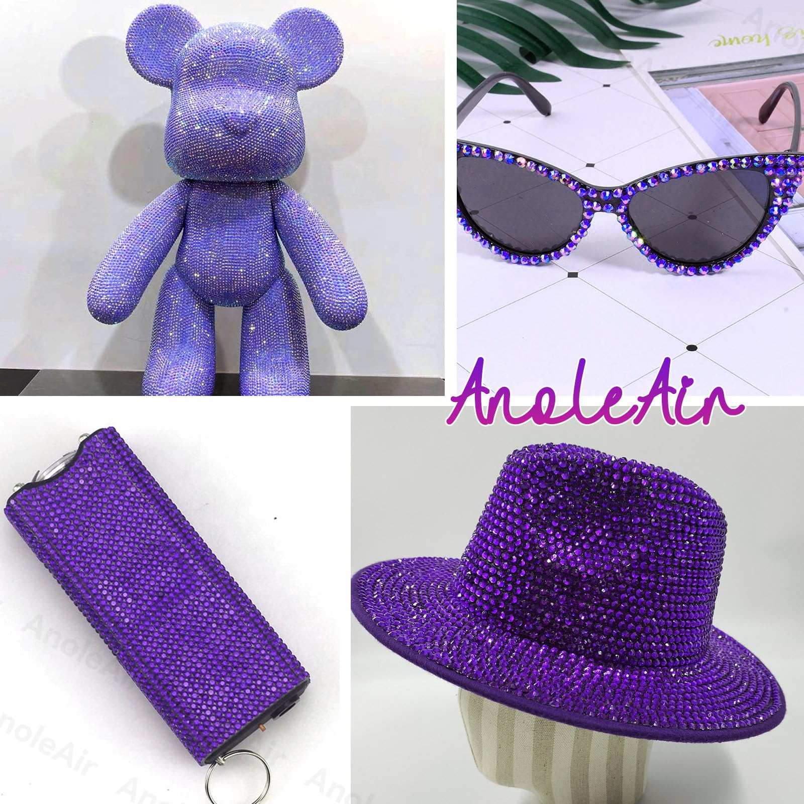 AnoleAir outils bedazzling pinceau et pinces pour précision