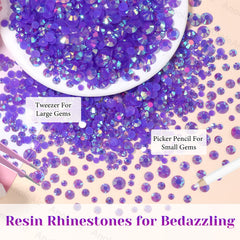 AnoleAir strass lilas 5mm pour décorations durables et chic