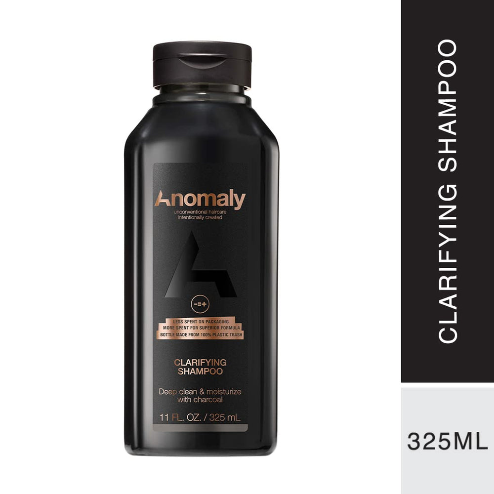 Anomaly shampooing clarifiant: charbon actif élimine huile et impuretés.