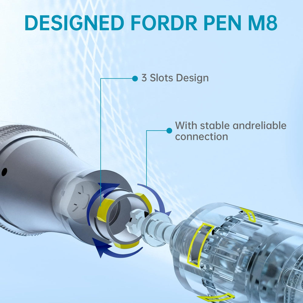 ANPODE garantit compatibilite avec Dr Pen M8 pour un remplacement sûr.