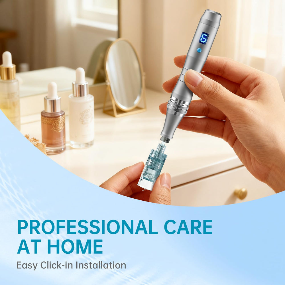 Dr Pen M8 avec cartouches ANPODE: solution pratique pour routine soin.