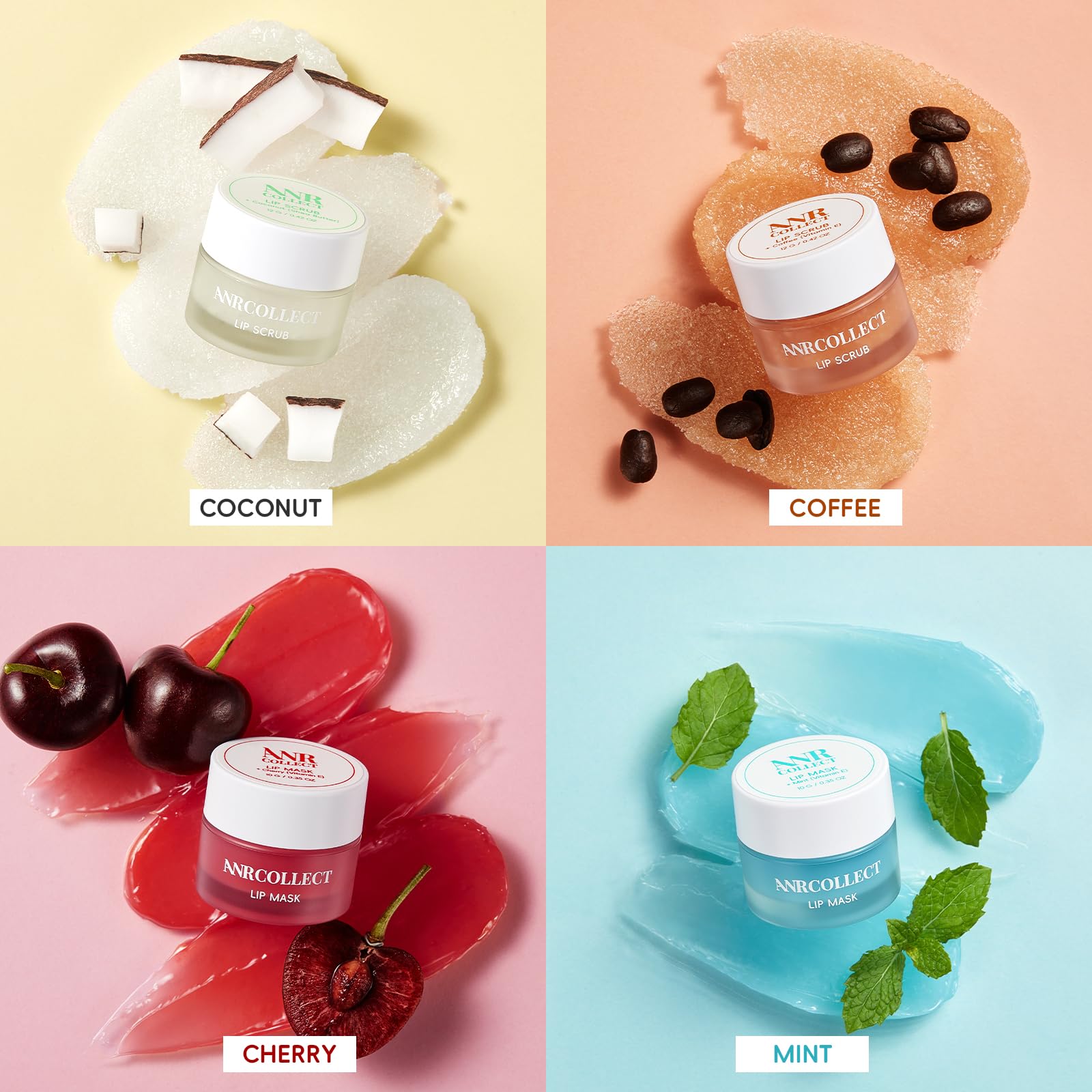 ANRCOLLECT Soin Lèvres Nuit – texture veloutée et hydratation qui travaille pendant le sommeil.