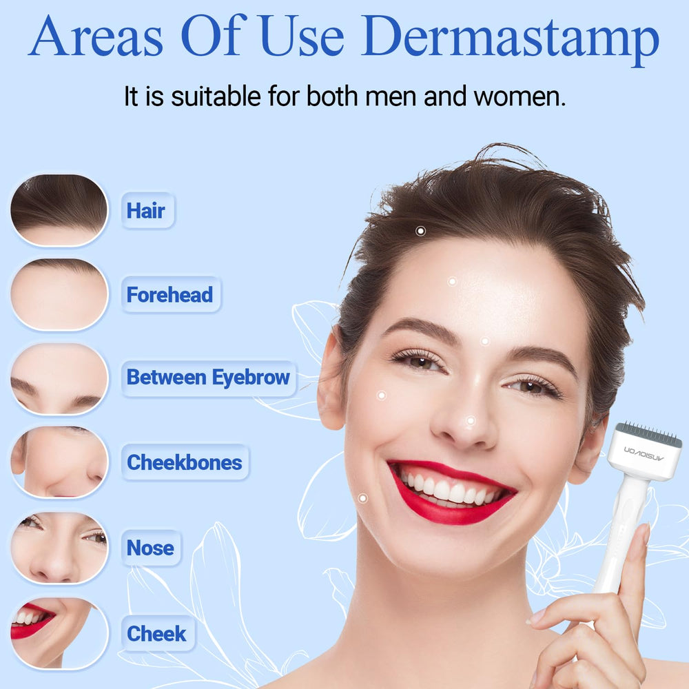 ANSIOVON Derma Stamp barbe: définition et soin ciblé.