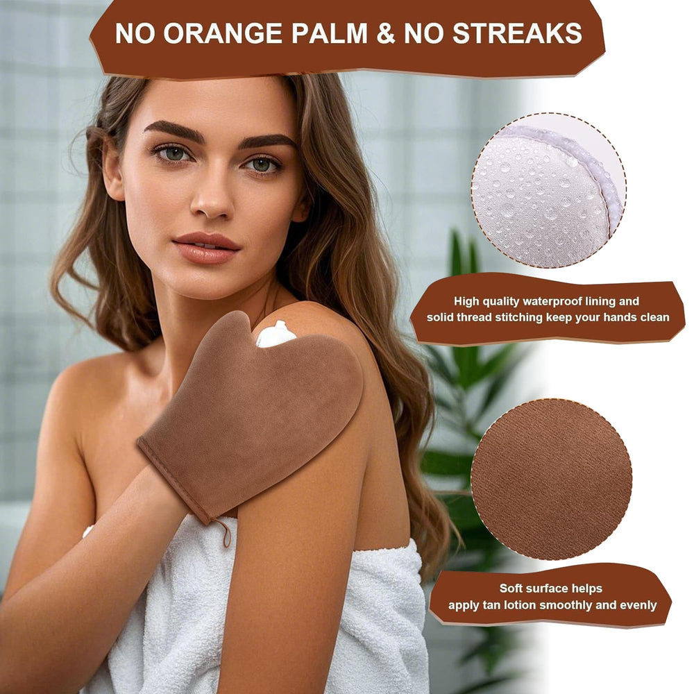 ANSPHIE brosse visage bronzage, mélange doux et naturel.