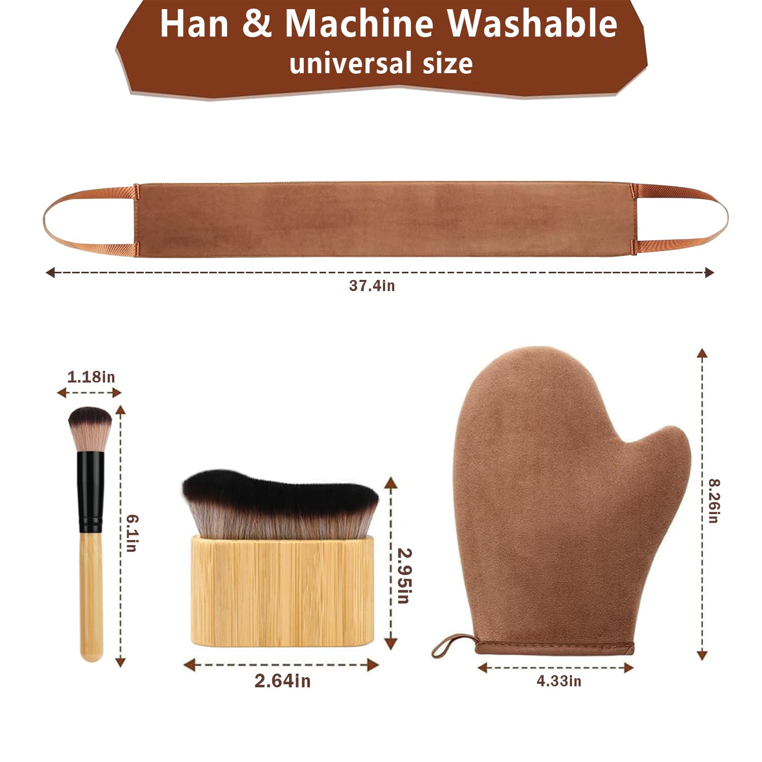 ANSPHIE lavage et entretien gant bronzage, prêt à réutiliser.