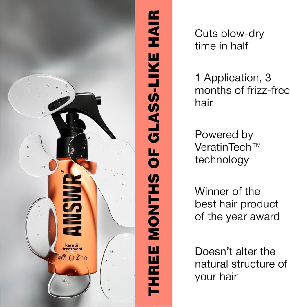 ANSWR Cheveux lisses et brillants – nourrissement profond pour une douceur durable.