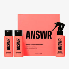 ANSWR traitement kératine à domicile kit 01: application facile et cheveux lisses.