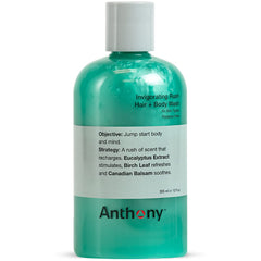 Anthony 2-en-1 douche-shampoo: bouteille pratique pour routine douche rapide et efficace.