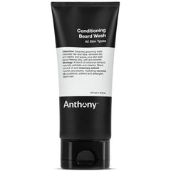 Bouteille Anthony Conditioning Beard Wash, pratique pour démêler la barbe.
