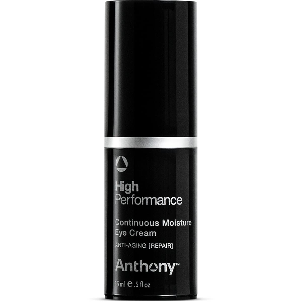 Anthony Crème Yeux Haute-Performance – bouteille 15 ml, hydratation soutenue.