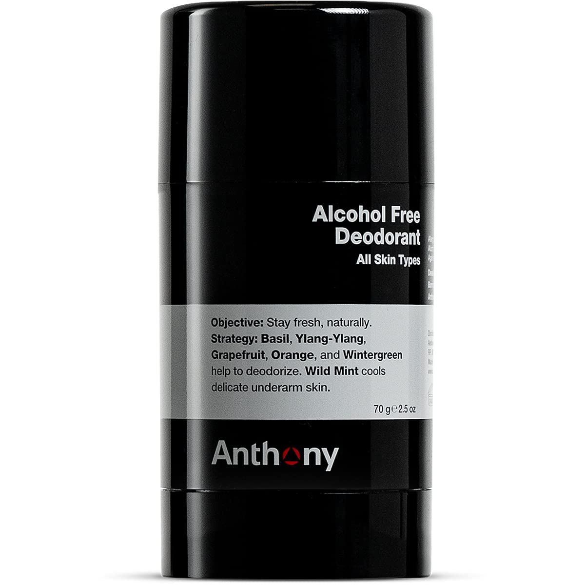 Anthony déodorant sans aluminium – bâton frais pour une protection longue durée.