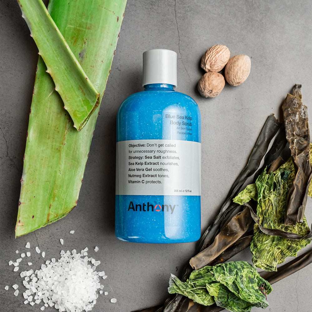 Anthony gommage corps massage peau douce pour une exfoliation délicate