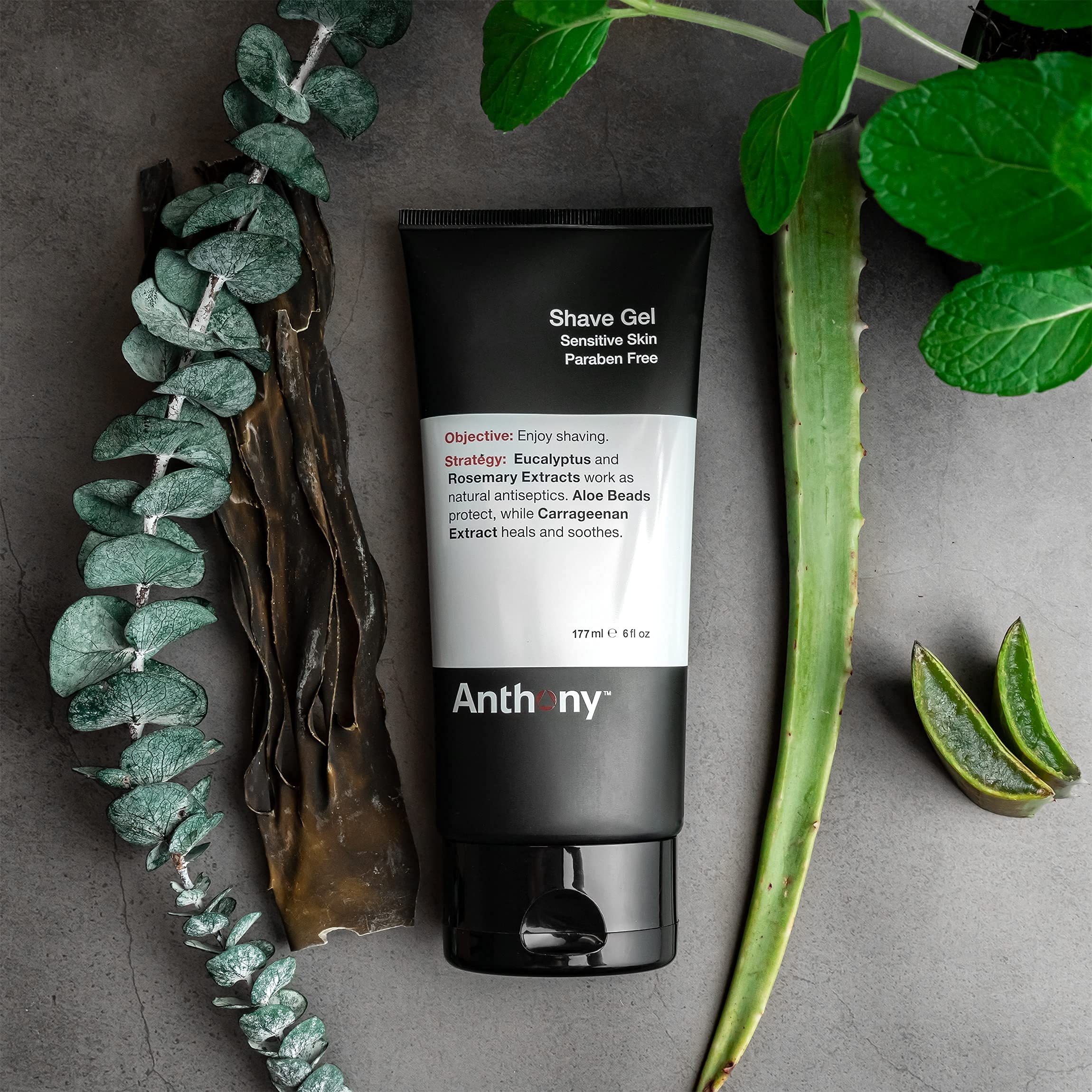 Billes Aloé véra avec eucalyptus et romarin apportent fraîcheur.