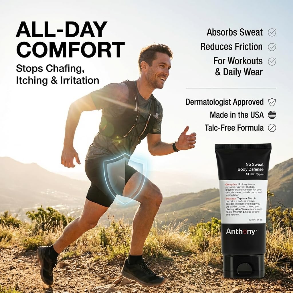 Anthony No Sweat : application-lotion-rapide pratique en déplacement.