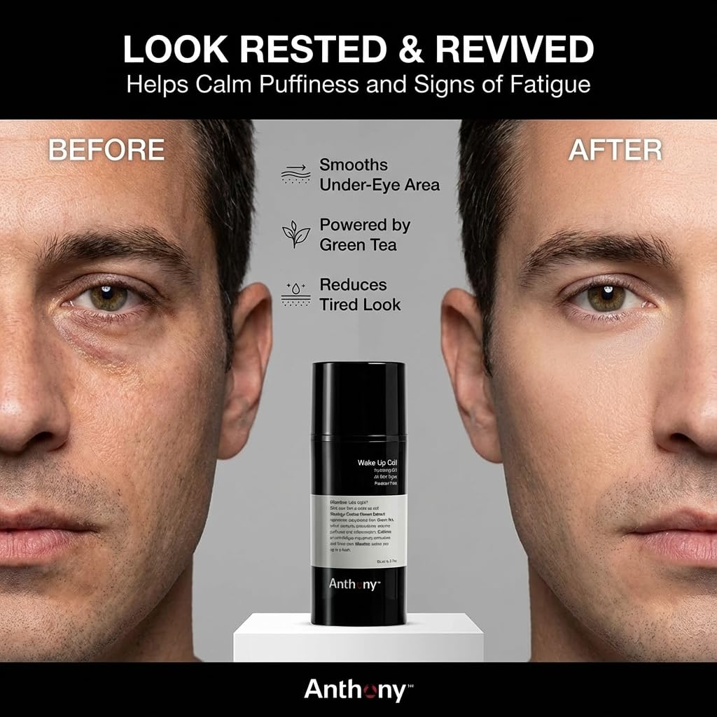 Effet menthol rafraîchissant sur le visage avec Anthony Wake Up Call