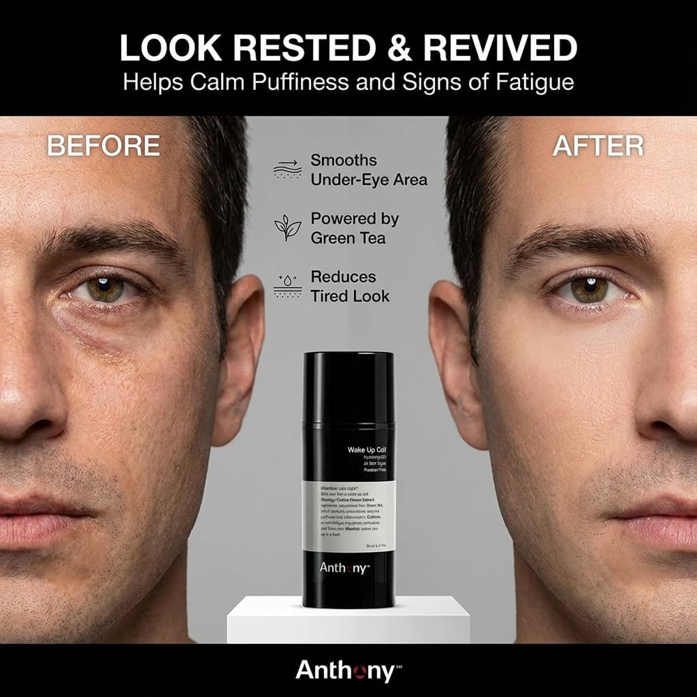 Effet menthol rafraîchissant sur le visage avec Anthony Wake Up Call