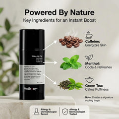 Ingrédients thé vert et caféine pour revitalisation par Anthony Wake Up Call