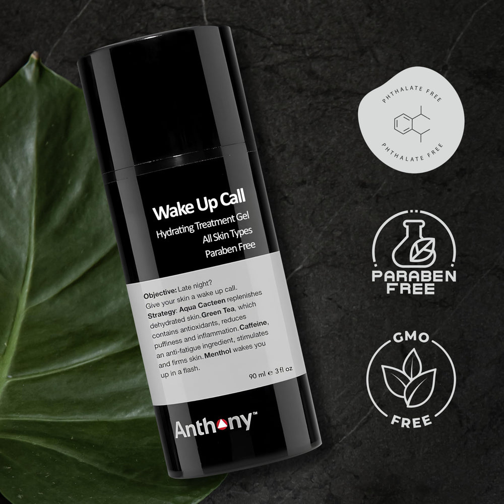Moment d’application sur le visage avec Anthony Wake Up Call