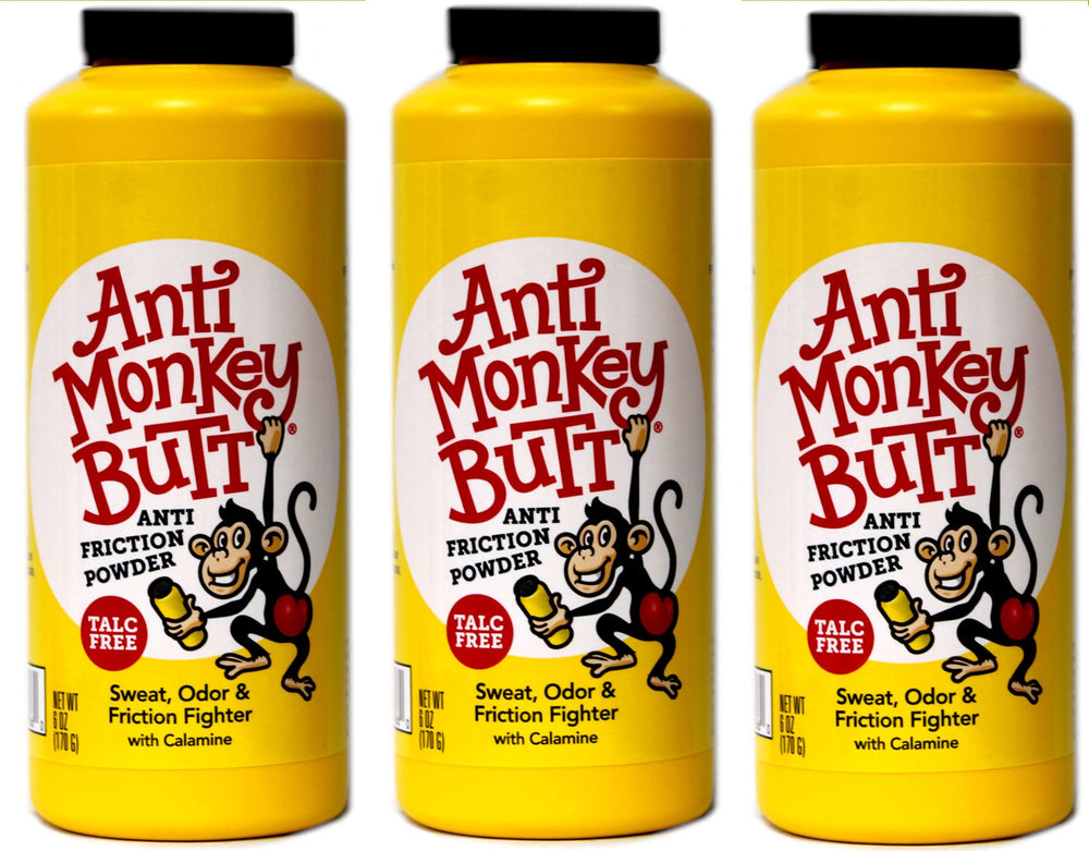 Anti Monkey Butt Poudre pour homme – application pour absorption de la transpiration