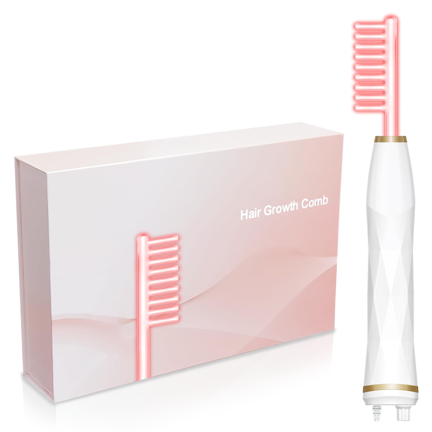 ANTMPO brosse-croissance-cheveux-ergonomique, prise en main confortable pour l'usage quotidien.