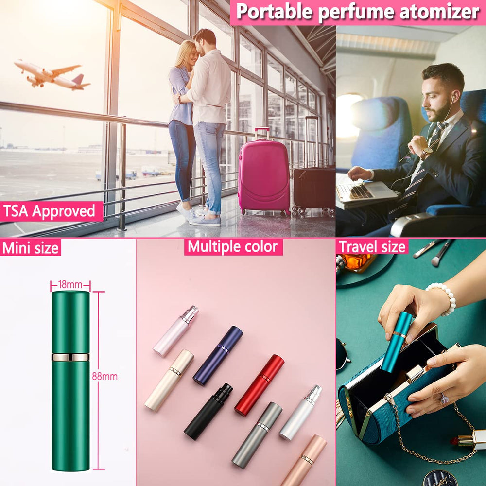 ANTOKX adaptateurs remplissage parfums, compatibilité étendue avec la plupart des flacons.