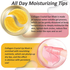 Anweina coffret masques yeux et lèvres, routine beauté à domicile.