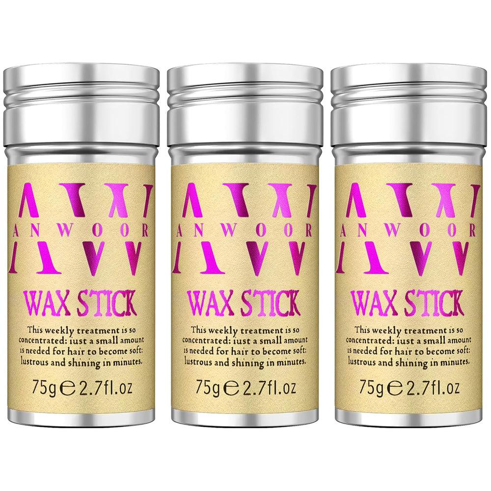 AnWoor Stick Cire Cheveux : emballage élégant et utilisation simple.