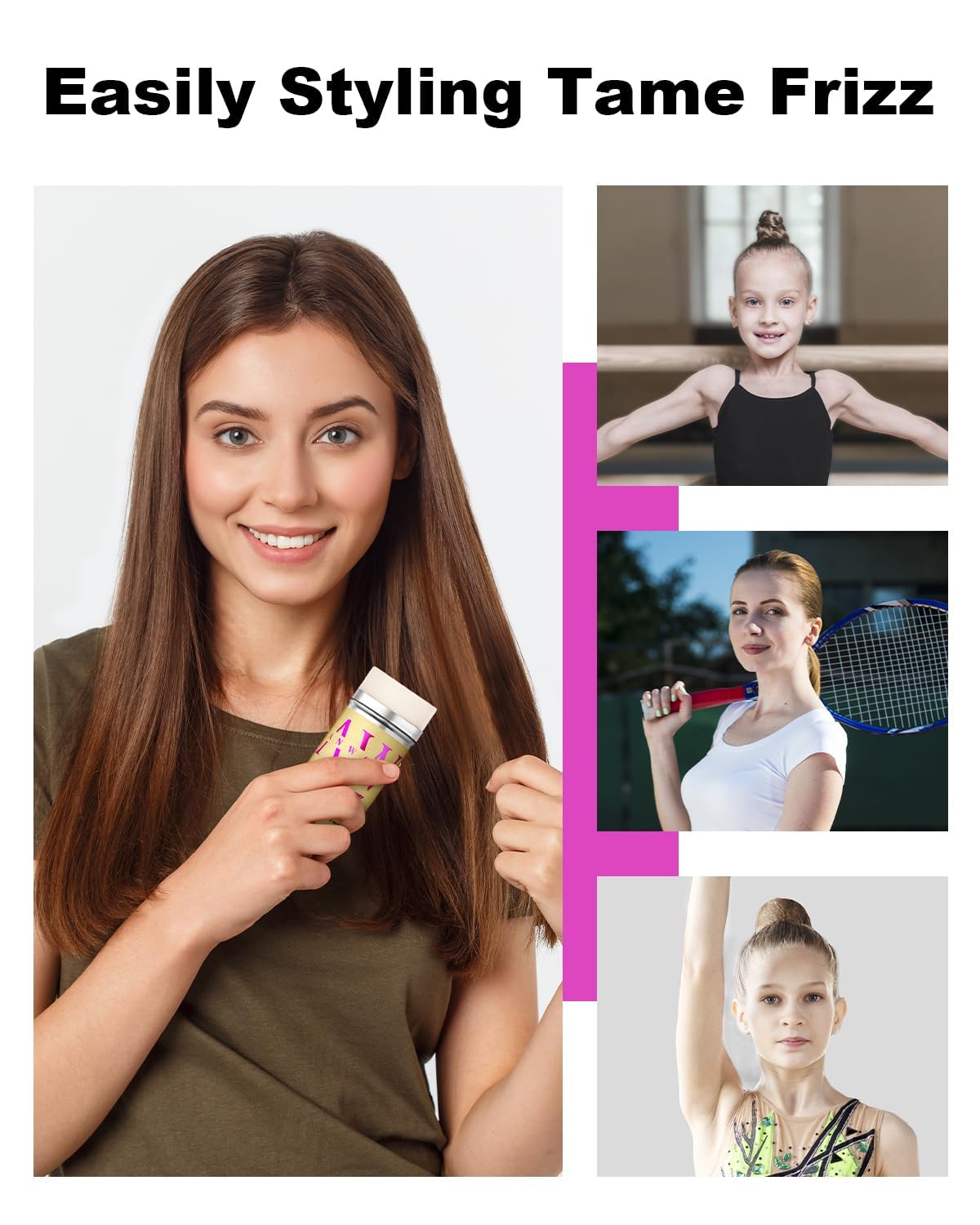 AnWoor stylo cire cheveux adapté pour perruques et extensions