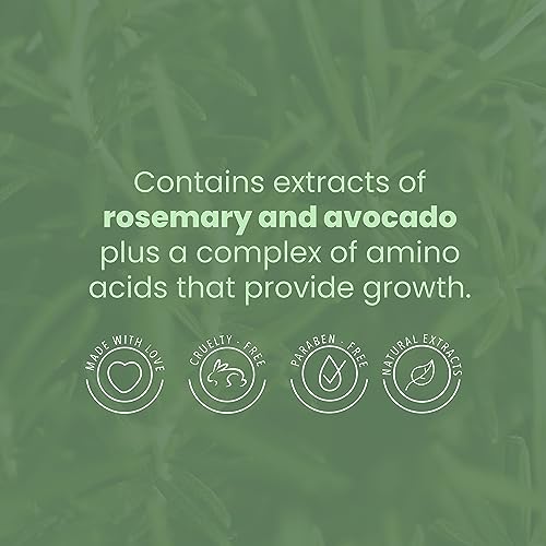 ANYELUZ ingrédients Bioelixir – Romarin et avocat pour nourrir les longueurs en profondeur.