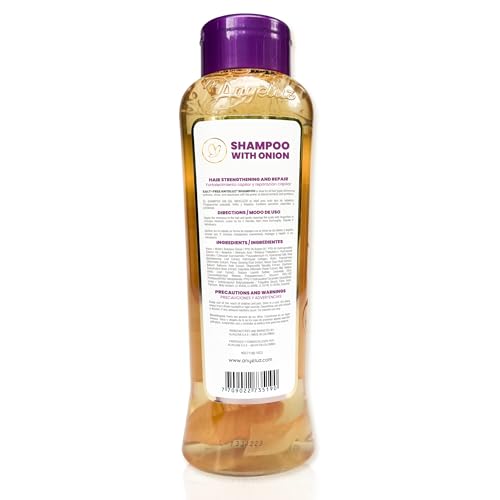 Anyeluz Onion Shampoo suitable for all hair types and daily use