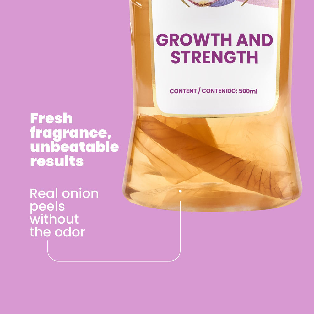 Anyeluz Onion Shampoo salt and parabens-free formula for gentle care