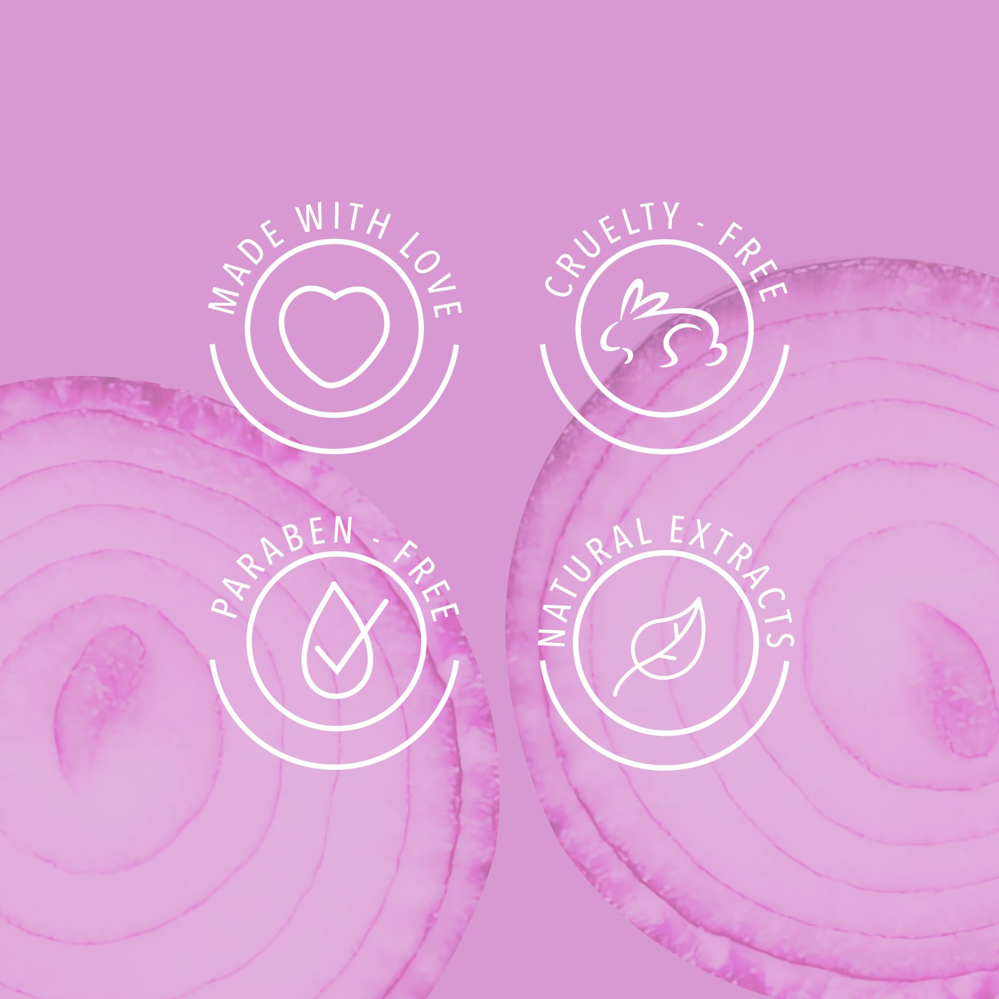 Anyeluz Onion Shampoo boosts shine and vitality for soft, radiant hair