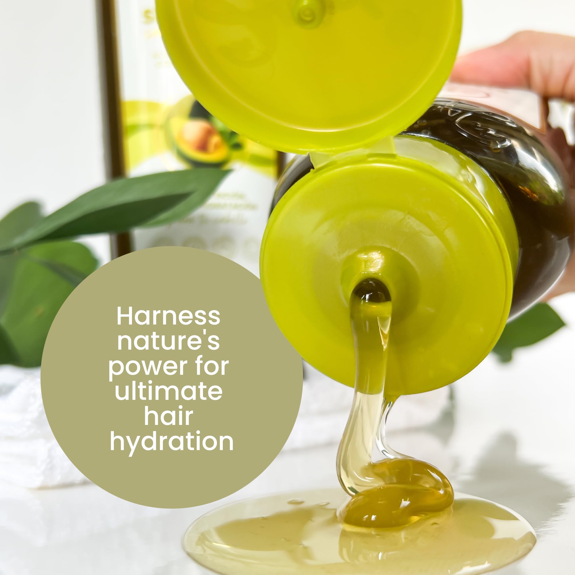 ANYELUZ Shampoing Avocat – protection contre soleil et chaleur