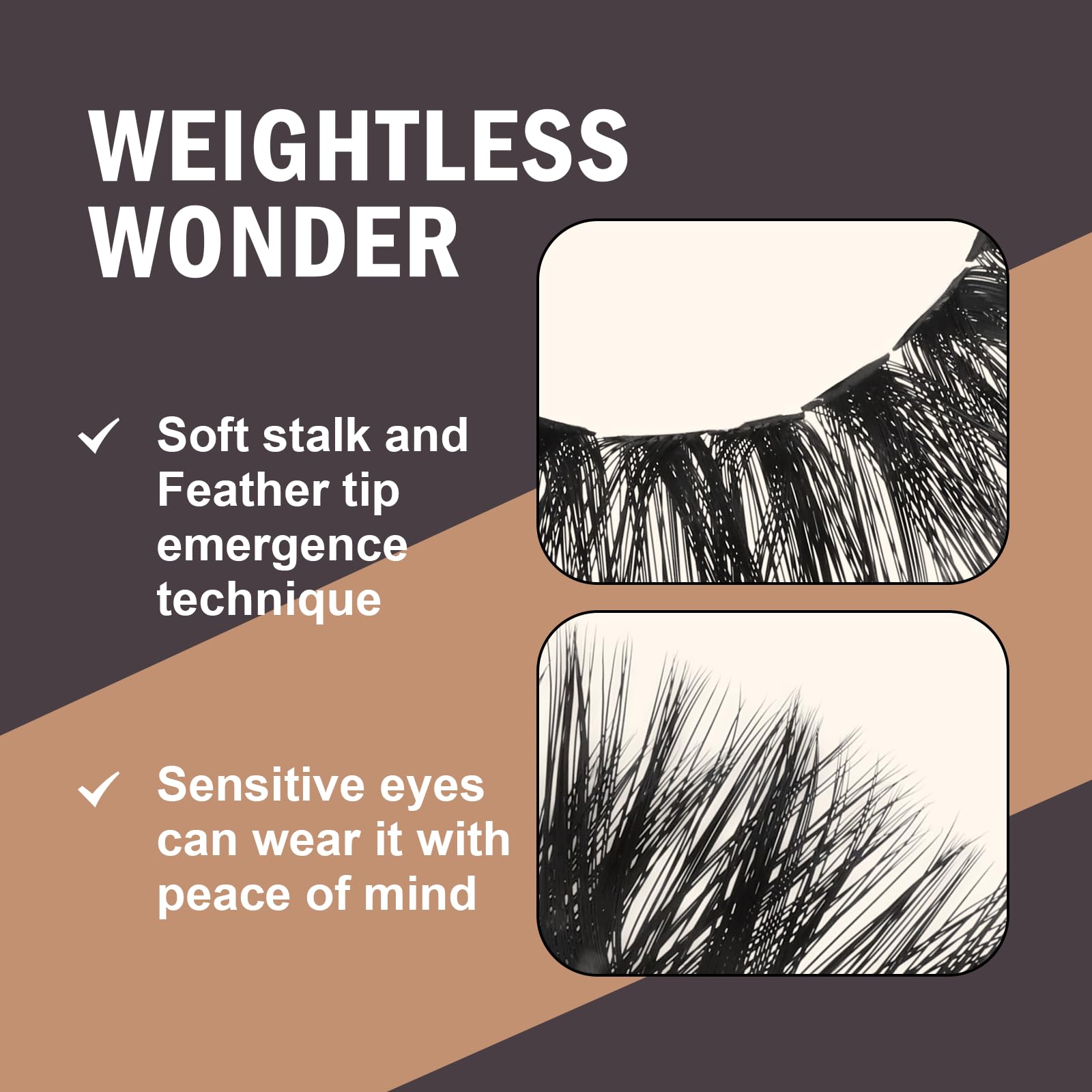 ANYFAIRY bande ultra-fine — base discrète pour une tenue confortable.