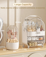 Anylady boîte soin visage avec couvercle transparent pour repérer rapidement.