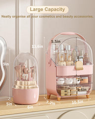 Anylady Rangement soins visage bac transparent: visibilité rapide et accès facilité à vos produits.