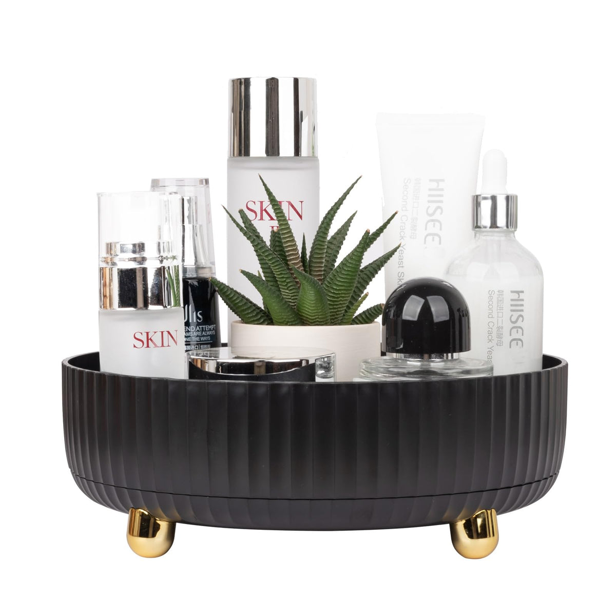 Anyoifax organisateur rotation 360: accès rapide aux cosmétiques et parfums.