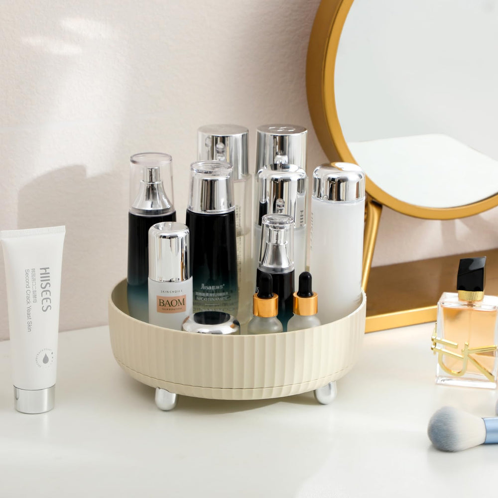 Anyoifax parfums bouteilles rotation 360: présentation claire des parfums et soins.