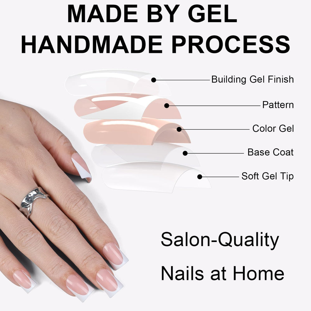 Anyos ongles français classique batonnet cuticule pour préparer l’ongle avant pose.