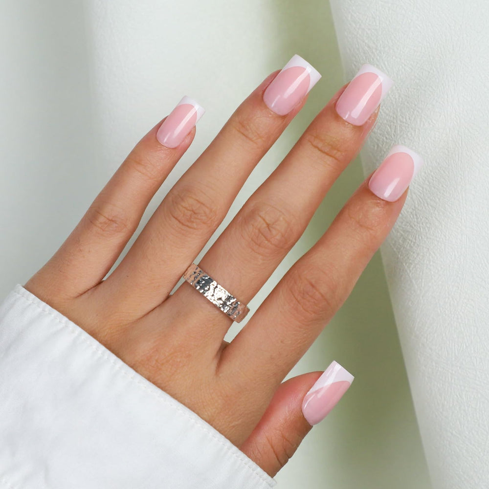 Anyos gel-soft design pour ongles rose, sensation naturelle.