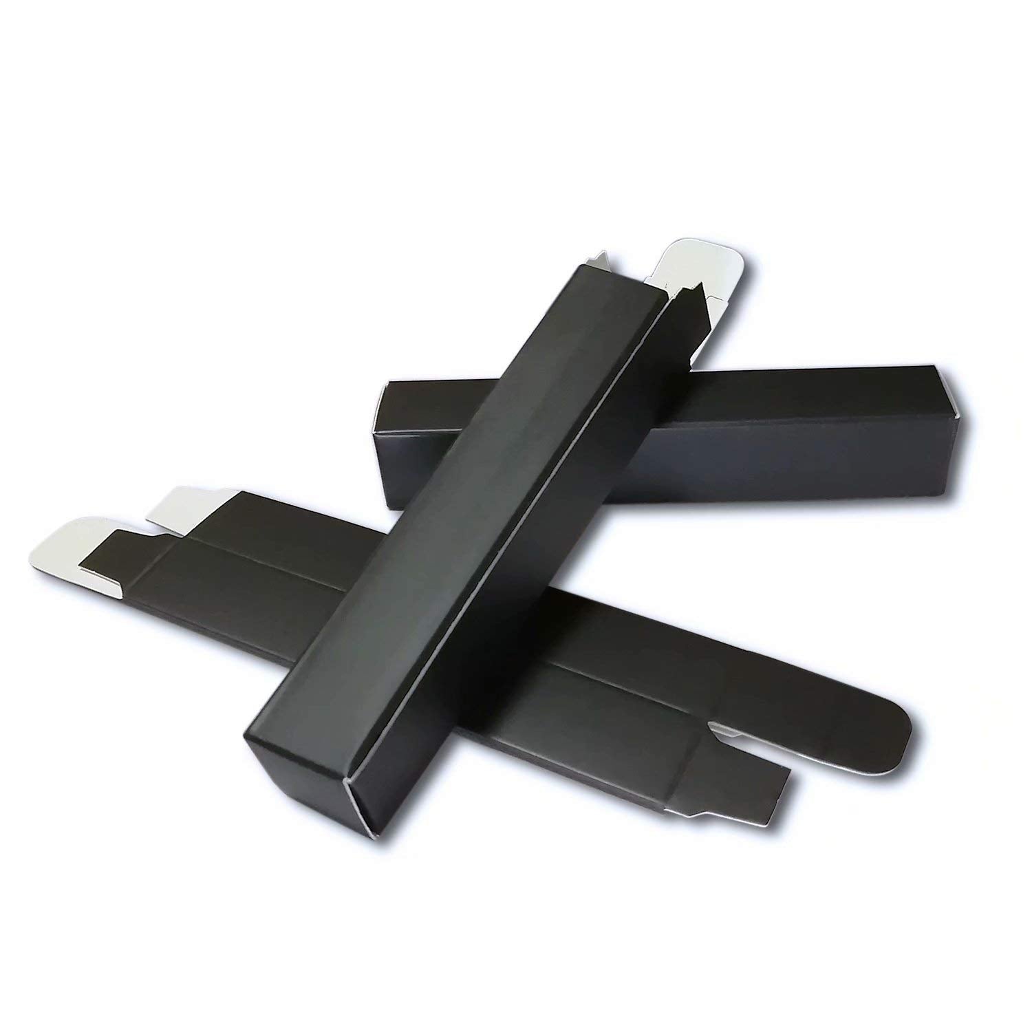 ANZKA boîte lip gloss noir mat, protection renforcée pour l'expédition et un look premium.