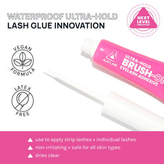 AOA STUDIO A2O Lab - Adhésif cils imperméable pour tenue longue durée.