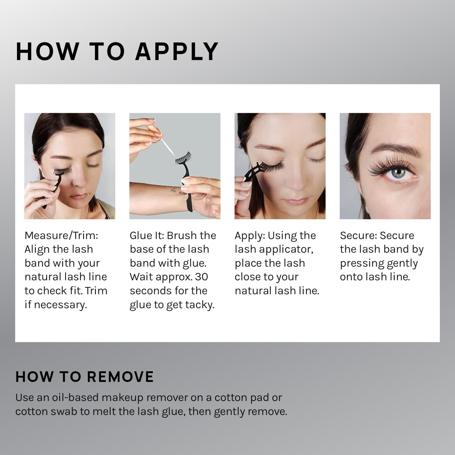 Application des cils Alexis pour un rendu naturel