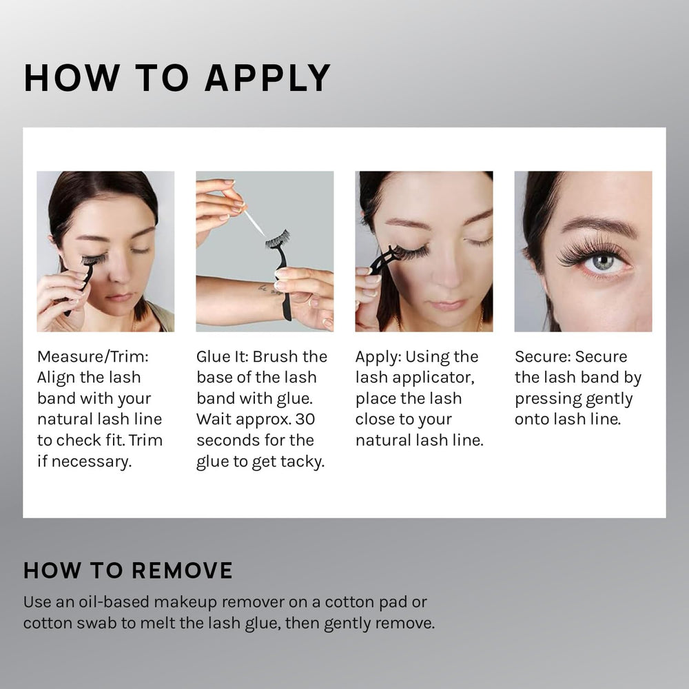 Application des cils Alexis pour un rendu naturel