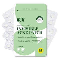 Pansement hydrocolloïde AOA Studio 10 mm en action absorbant les impuretés.